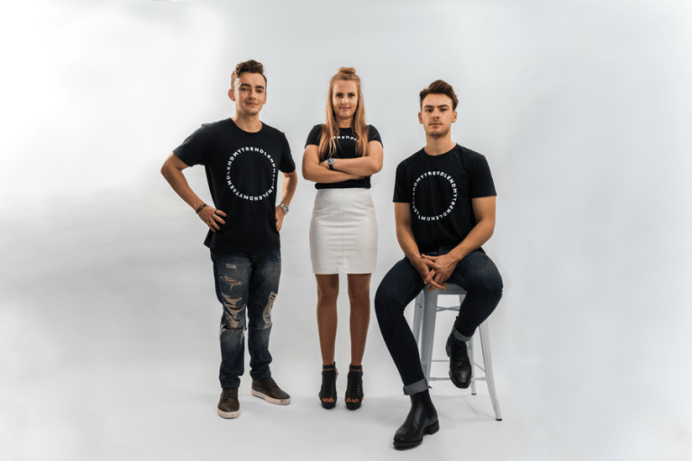 LendMyTrend is a peer-to-peer garment rental service targeting cash-strapped young adults