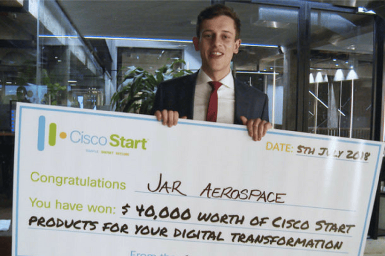 Drone startup JAR Aerospace wins top prize at the Cisco Start Challenge