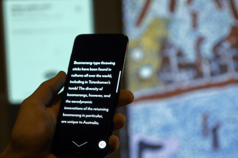 Indigenous art moves out of the shadows and onto smartphones