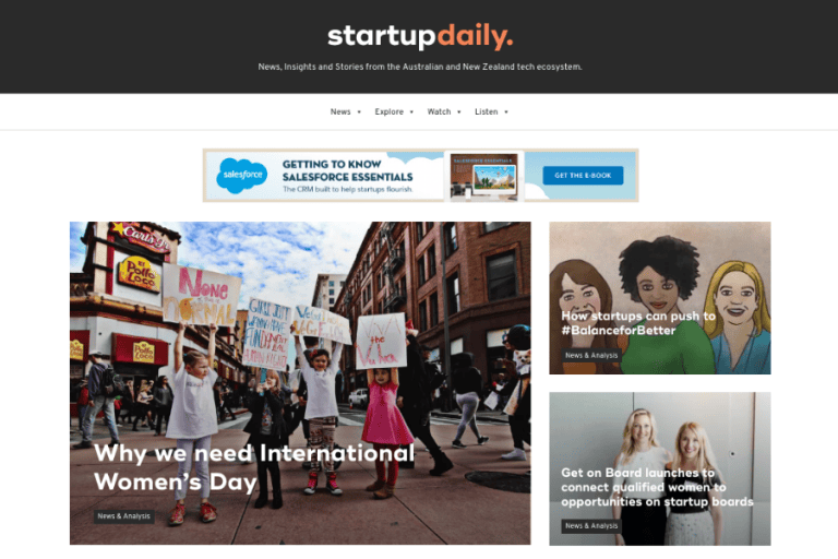 Welcome to the new Startup Daily