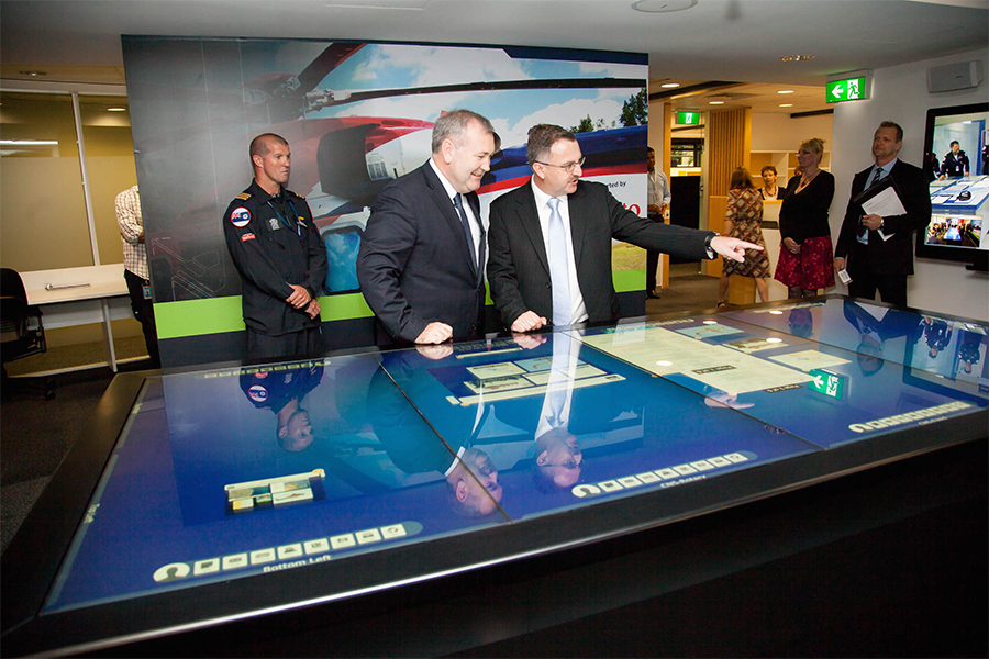 Queensland Government utilising the Cruiser technology to collaborate and make decisions with live data in their aircraft operations and state disaster coordination centre.