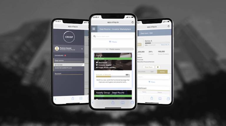This new investment platform lets startup founders pitch for funding and sign deals on their mobile phone