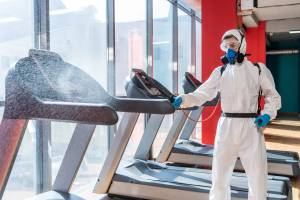 The chances of catching coronavirus from surfaces are low, so let's save the time and money on 'hygiene theatre'