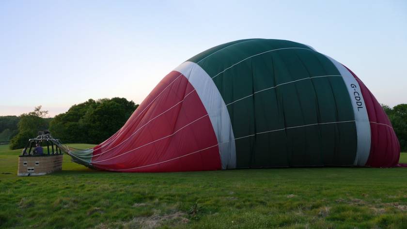 deflated balloon