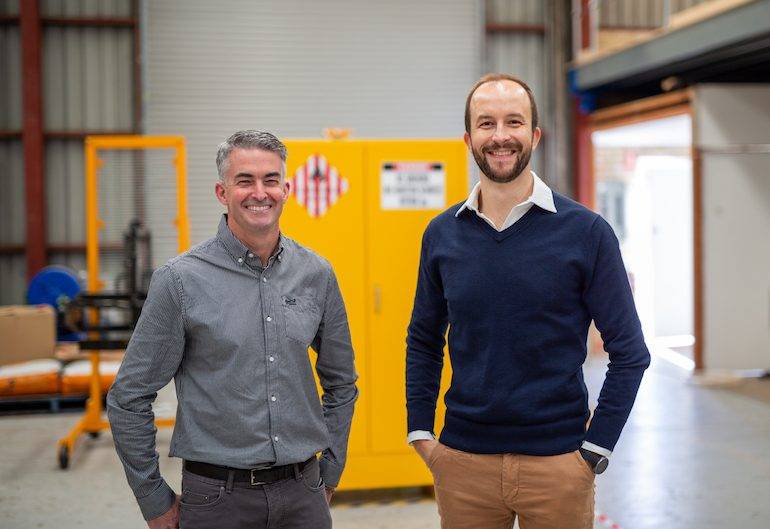 Sicona cofounders Christiaan Jordaan and Andrew Minett.