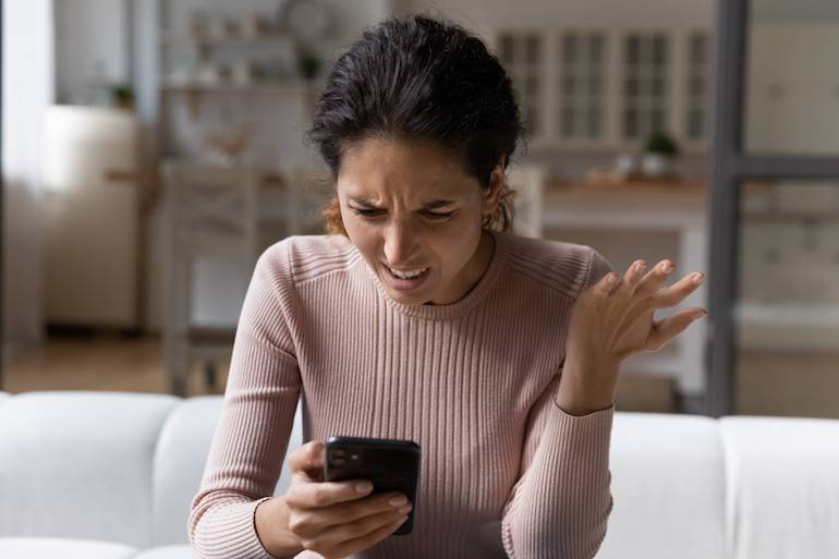 Scam, spam, text message, SMS