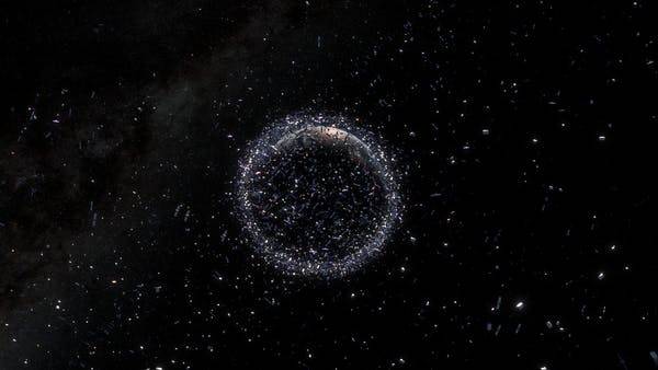 Space junk is becoming a massive problem as satellites disintegrate, with 4300 tonnes now orbiting Earth