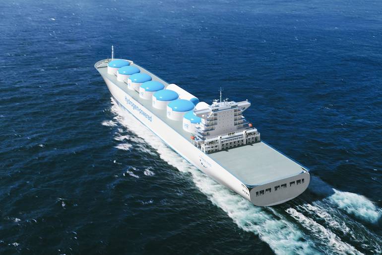 Liquid Hydrogen ship