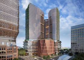 Revealed: The final design for the new office towers next to Atlassian's Tech Central HQ