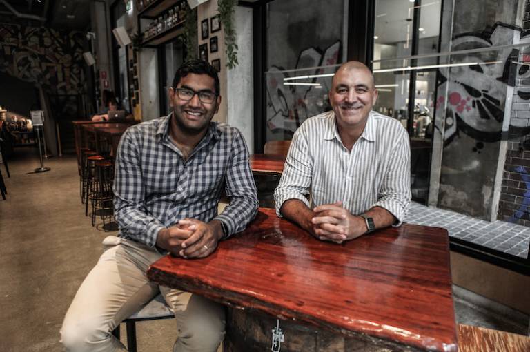 Cafe ordering app merges with Sydney courier service