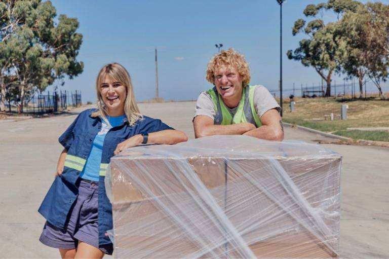 Climate tech startup Great Wrap is now producing compostable pallet wrap