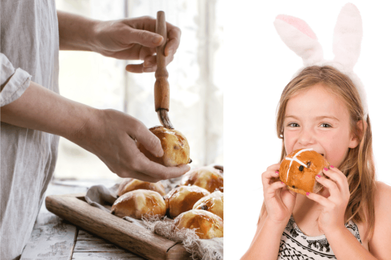 hot cross buns