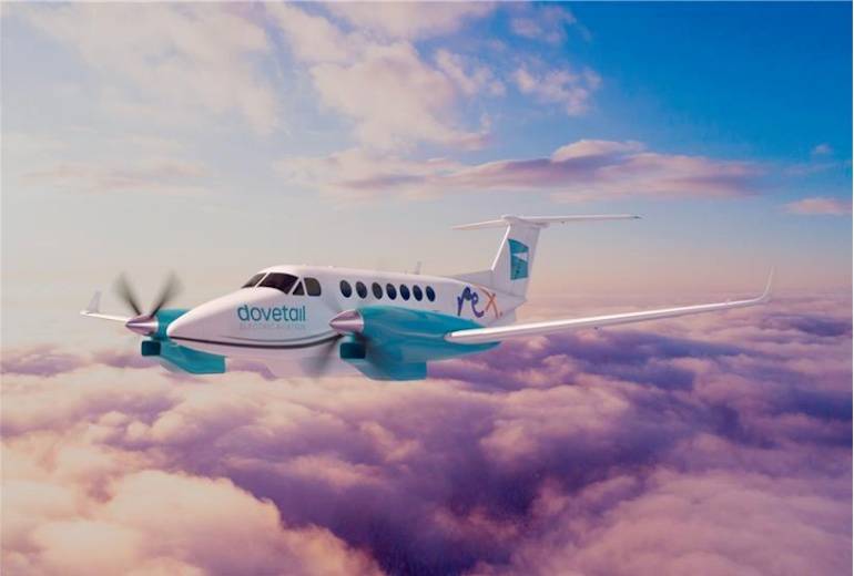 Dovetail electric plane