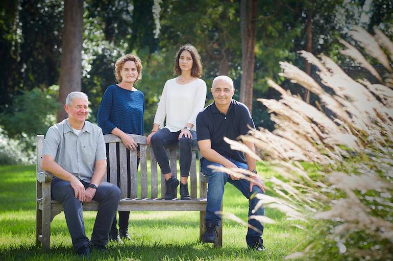 HydGene Renewables cofounders Robert Willows, Louise Brown, Kerstin Petroll, and Tony Jerkovic