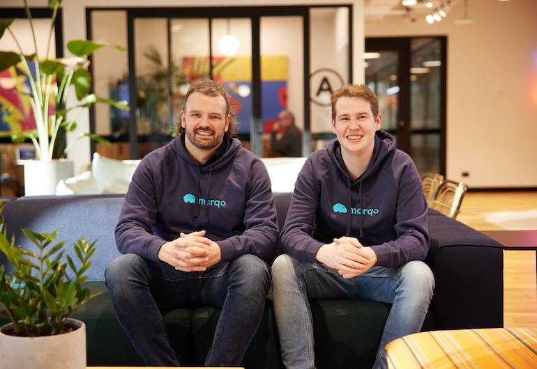 Marqo cofounders Jesse Clark and Tom Hamer