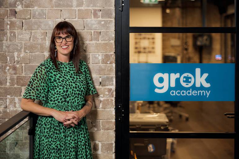 Grok Academy chief strategy officer Martha McKeen