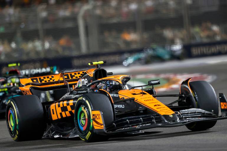 Lando Norris, McLaren MCL60