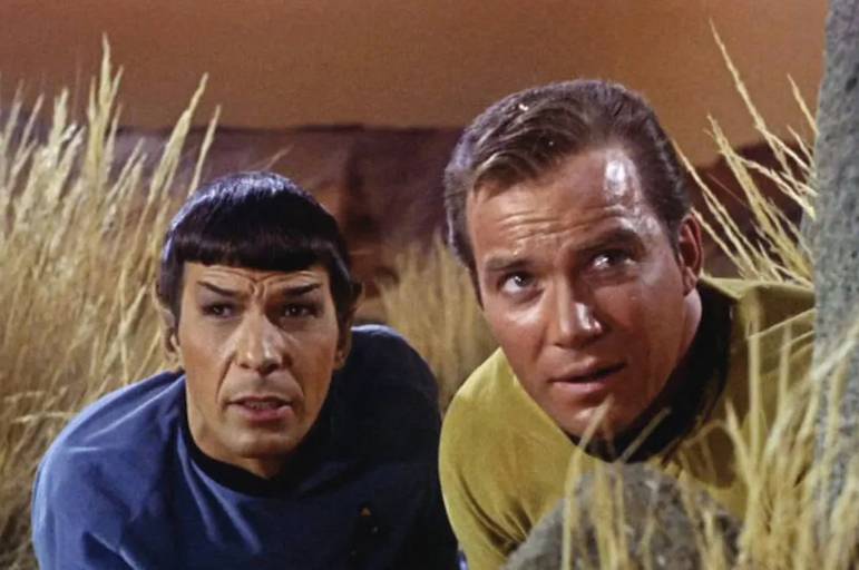 Spock and Capt Kirk