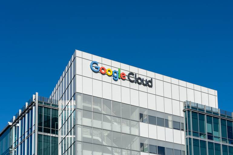 Google cloud data centre