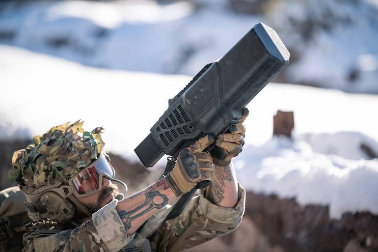 A DroneShield gun.