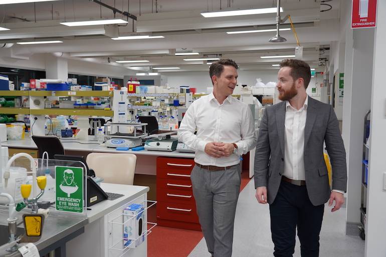 Dr Christoph Meinert and Patrick Christiansen