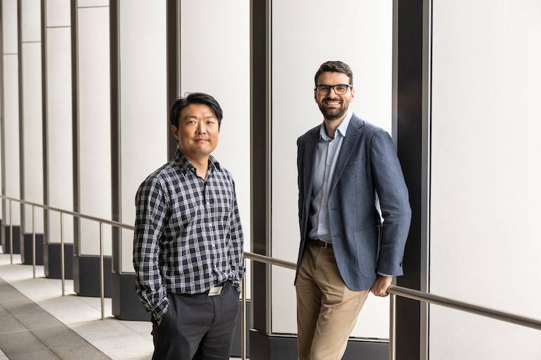 Prof Shawn Kook and Goran Bozic