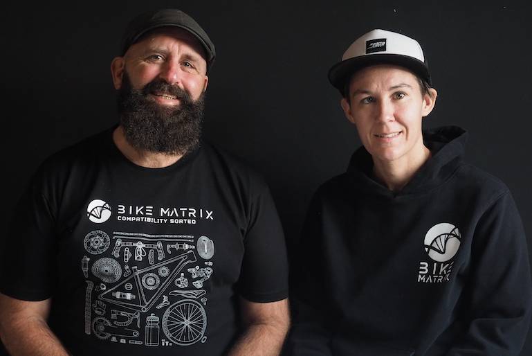 Adam Townsend and Lyndal Bailey
