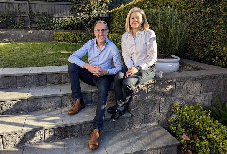 Directo founder Gavin Upiter and head of commercial Karen McTavish
