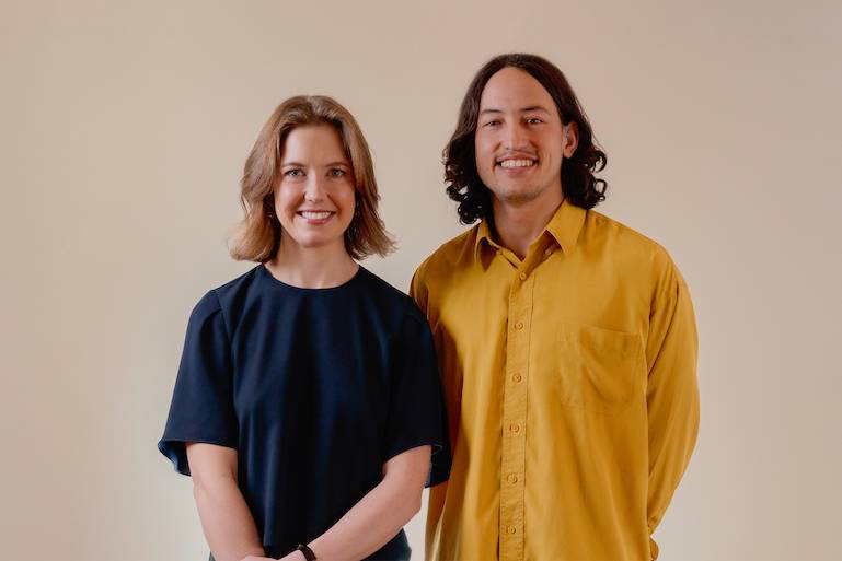 Niamh Mooney and Damian Png.