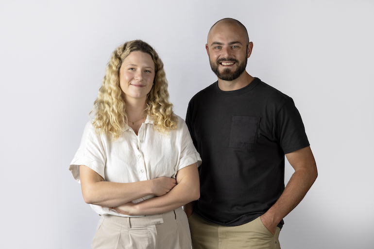 Claire Jones and Jared Lawlor