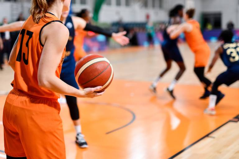 She shoots, she scores! Robyn and Victoria Denholm now own a whole basketball league