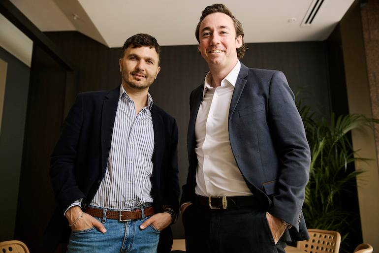 Charlie Karaboga and James Coombes