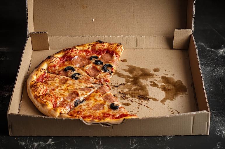 Pizza in a box